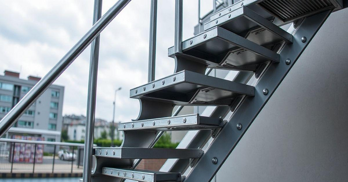 Escada de A&ccedil;o Galvanizado: Seguran&ccedil;a e Durabilidade