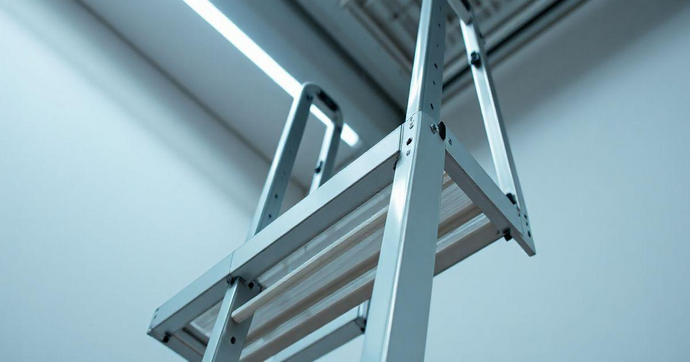 Escada de Alum&iacute;nio com Plataforma: Praticidade e Seguran&ccedil;a