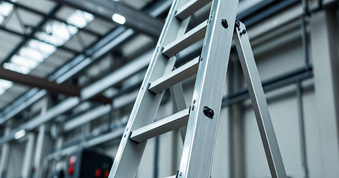 Escada de Alum&iacute;nio Industrial: Durabilidade e Versatilidade