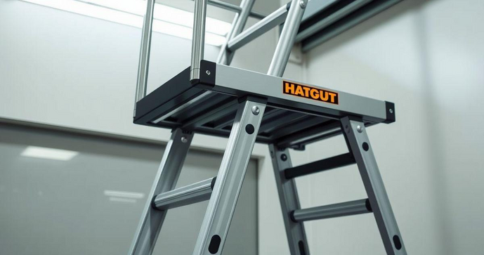 Escada Articulada com Plataforma: Versatilidade e Seguran&ccedil;a