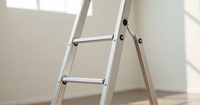 Escada de alum&iacute;nio dobr&aacute;vel 5 metros: praticidade e seguran&ccedil;a para suas tarefas em altura
