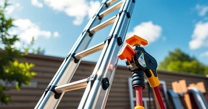 Escada Extensiva de Fibra 10m: Seguran&ccedil;a e Versatilidade