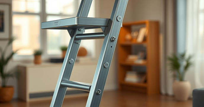 Escada de Alum&iacute;nio com Plataforma: Seguran&ccedil;a e Praticidade