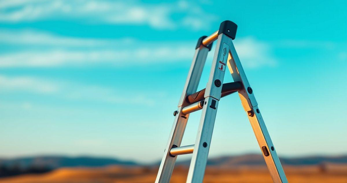 Escada de Alum&iacute;nio Dobr&aacute;vel de 5 Metros: Praticidade e Seguran&ccedil;a para Seu Dia a Dia