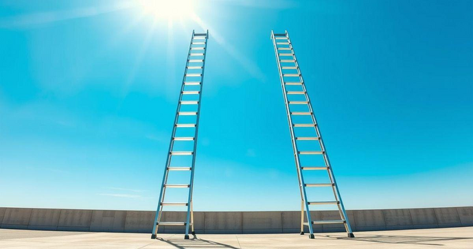 Escada de Alum&iacute;nio Extensiva 9 Metros