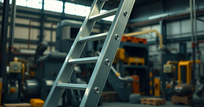 Escada de Alum&iacute;nio Industrial: Seguran&ccedil;a e Durabilidade