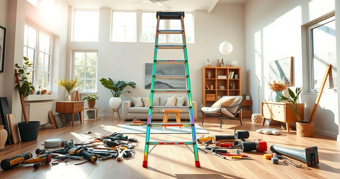 Escada de Fibra de Abrir: Versatilidade e Seguran&ccedil;a