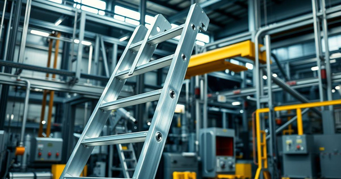 F&aacute;brica de escadas de alum&iacute;nio: qualidade e seguran&ccedil;a para sua constru&ccedil;&atilde;o