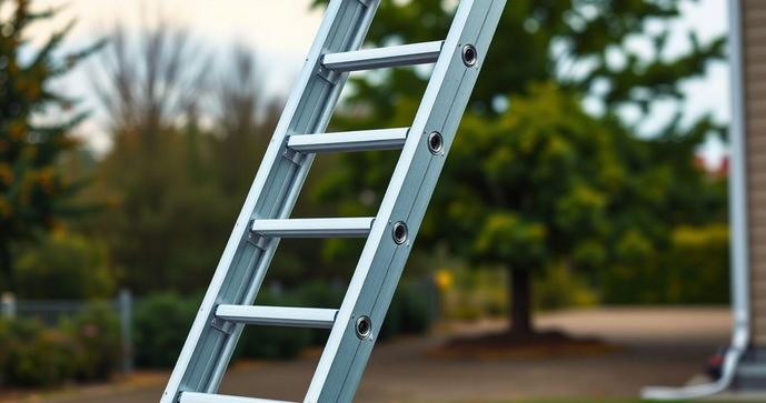 Como Escolher e Utilizar a Escada de Alum&iacute;nio Extensiva de 9 Degraus