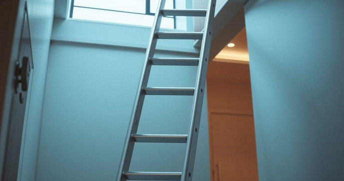 Escada de Alum&iacute;nio Americanas &eacute; a Melhor Op&ccedil;&atilde;o para Seguran&ccedil;a e Praticidade em Sua Casa