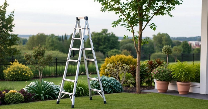 Escada de Alum&iacute;nio Dobr&aacute;vel de 6 Metros: A Solu&ccedil;&atilde;o Pr&aacute;tica e Segura para Seus Projetos