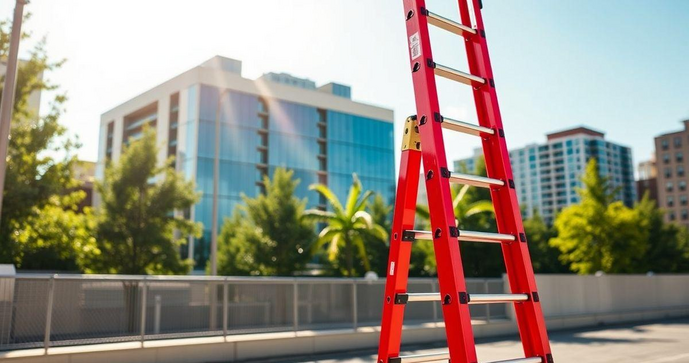 Escada de Fibra 9 Metros: Versatilidade e Seguran&ccedil;a