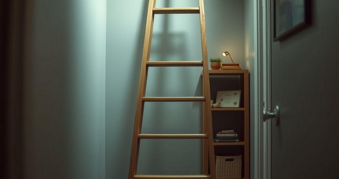 Escada Tipo Americana &eacute; Ideal para Espa&ccedil;os Pequenos e Pr&aacute;ticos