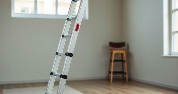 Como Escolher a Escada de Alum&iacute;nio Dobr&aacute;vel Perfeita para Suas Necessidades