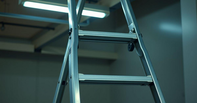 Escada de Alum&iacute;nio 6 Degraus &eacute; a Solu&ccedil;&atilde;o Pr&aacute;tica e Segura para Seu Dia a Dia