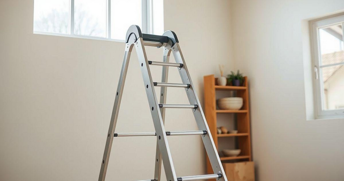 Escada de Alum&iacute;nio Americanas &eacute; a Melhor Op&ccedil;&atilde;o para Seguran&ccedil;a e Praticidade em Casa
