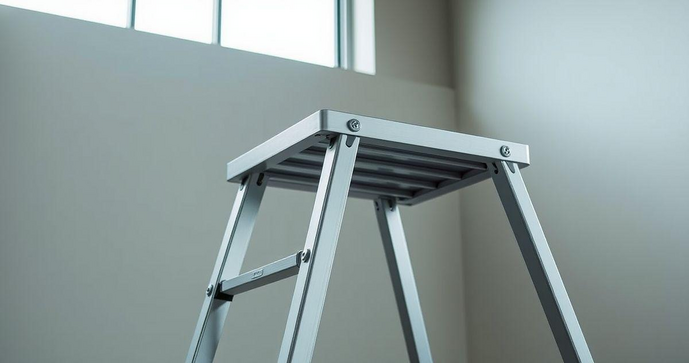 Escada de Alum&iacute;nio com Plataforma: A Solu&ccedil;&atilde;o Ideal para Seguran&ccedil;a e Praticidade