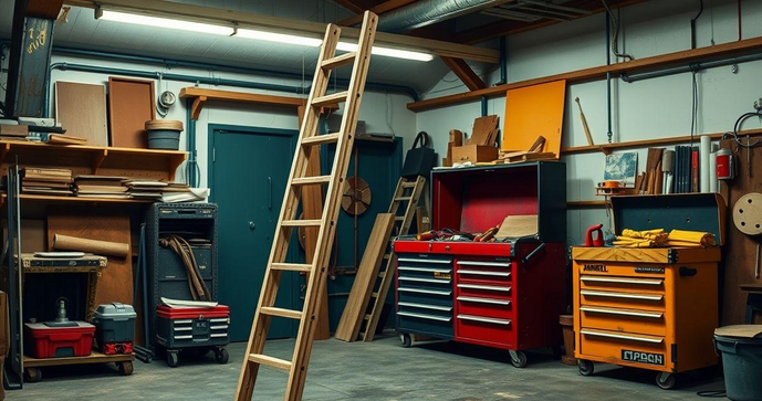 Escada de fibra de abrir: descubra os benef&iacute;cios e como escolher a ideal