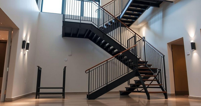 Como Escolher a Escada de A&ccedil;o Residencial Ideal para o Seu Lar