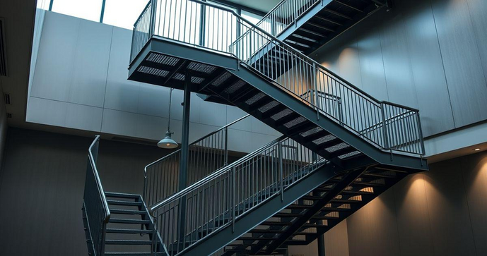 Escada de a&ccedil;o: como escolher a ideal para sua constru&ccedil;&atilde;o