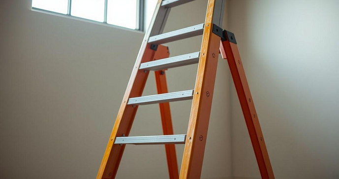 Escada de Fibra 7 Degraus: A Escolha Ideal para Seguran&ccedil;a e Praticidade em Altura