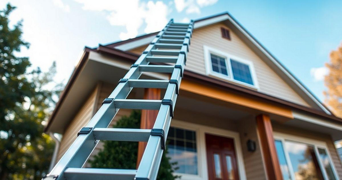 Escada de fibra extensível 6m como escolher a ideal para suas necessidades