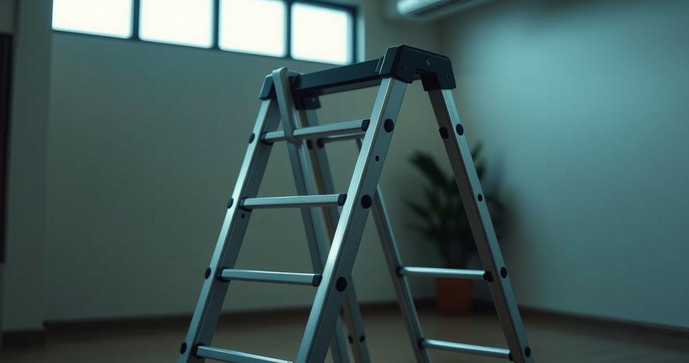 Escada dobr&aacute;vel 6 metros: descubra como escolher a ideal para suas necessidades