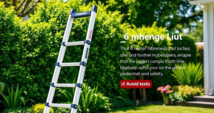 Veja como escolher a escada de fibra de vidro 6 metros ideal para sua necessidade