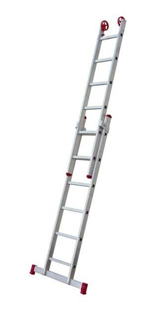 Escada multifuncional 4x4 com plataforma